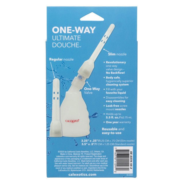 One - Way Ultimate Douche - Clear - TruLuv Novelties