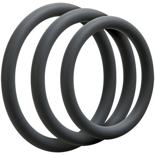 Optimale 3 Ring Set - Thin - Slate - TruLuv Novelties