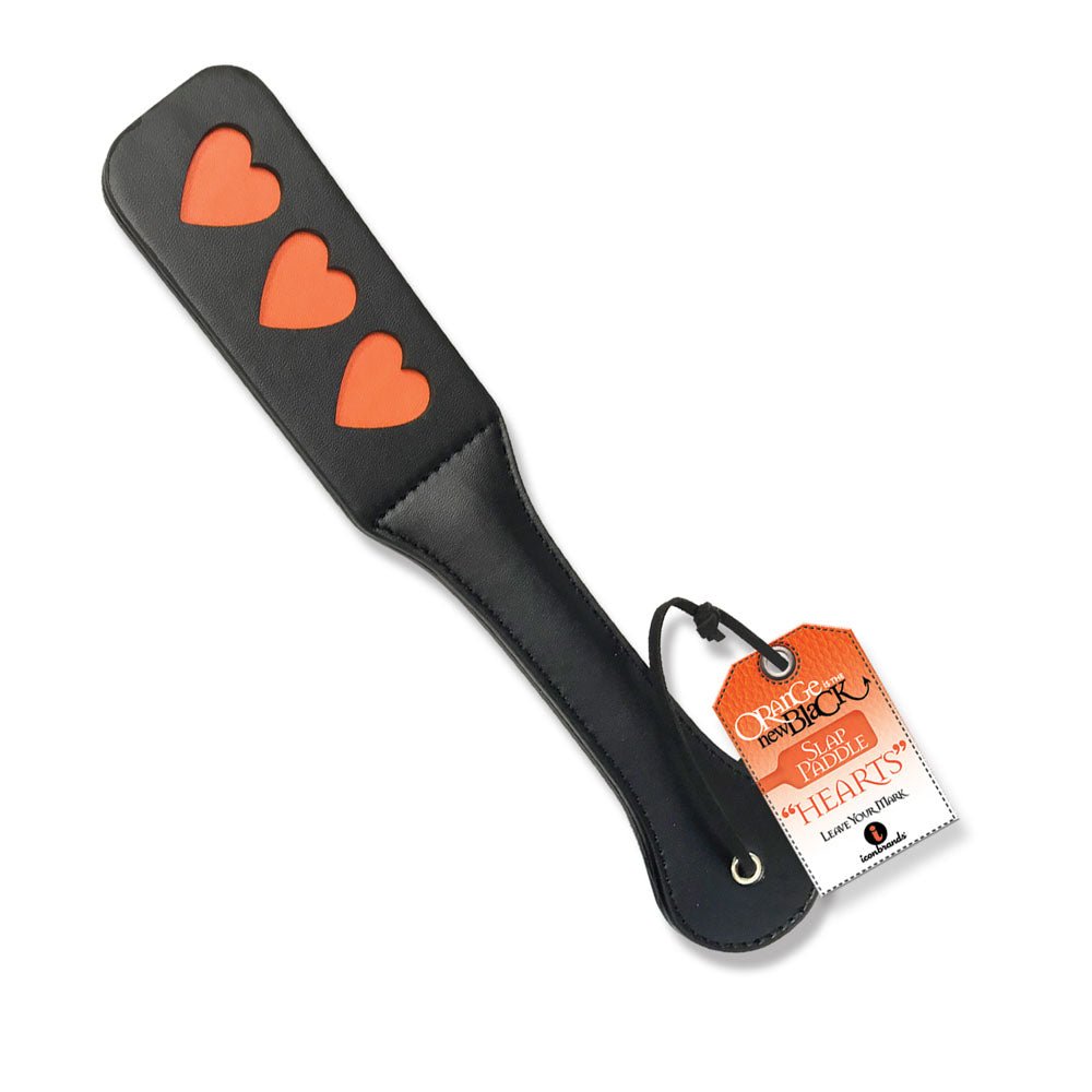 Orange Is the New Black Triple Heart Slap Paddle - TruLuv Novelties