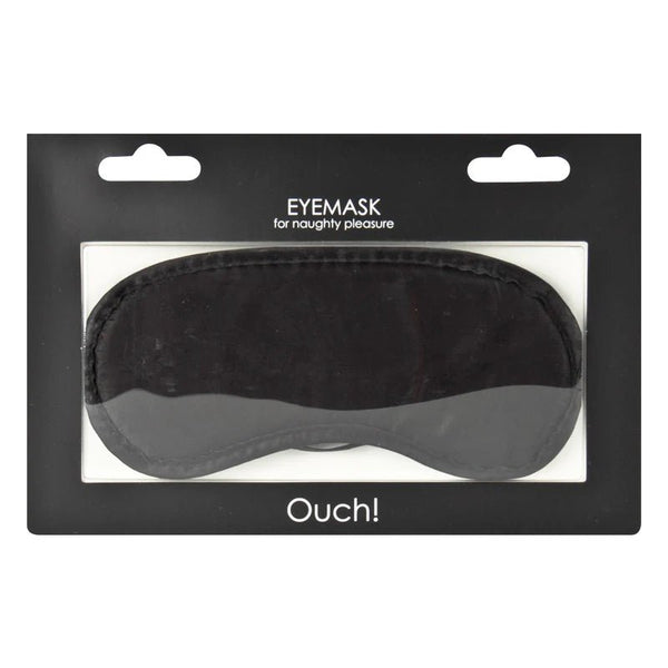 Ouch! Eye mask Blindfold Black - TruLuv Novelties