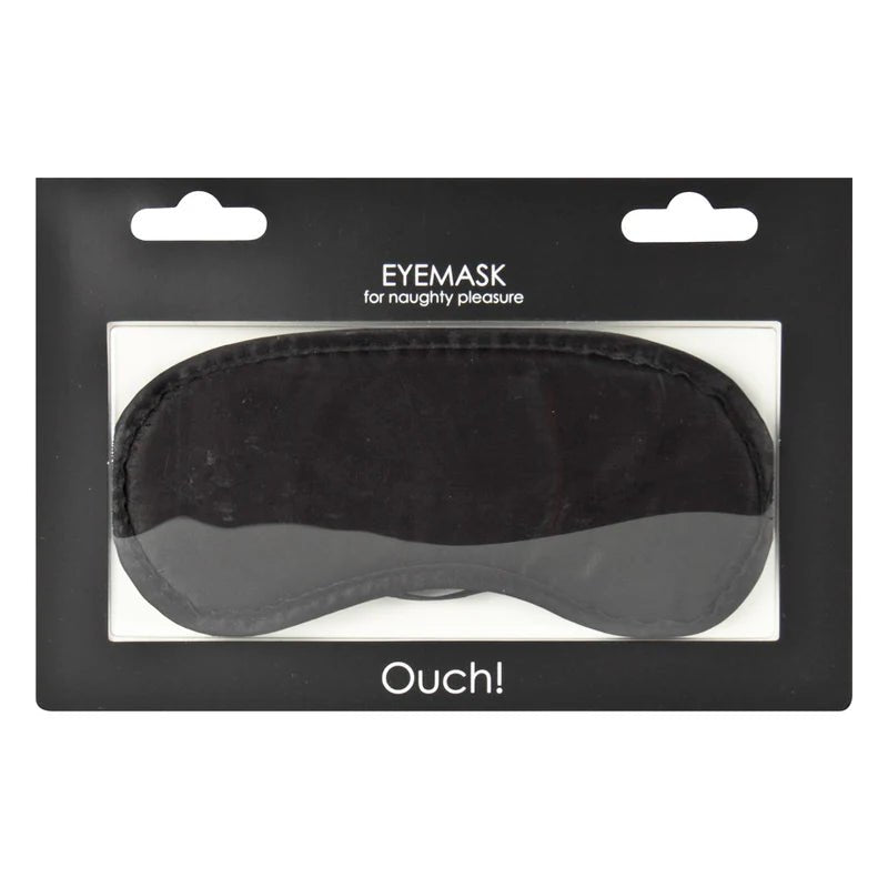 Ouch! Eye mask Blindfold Black - TruLuv Novelties