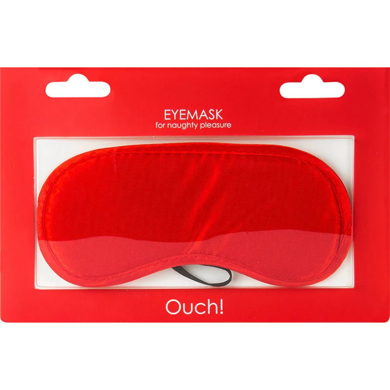 Ouch! Eye mask Blindfold Red - TruLuv Novelties