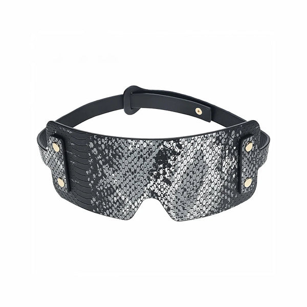 Ouch! International Florence Collection Blindfold Black - TruLuv Novelties