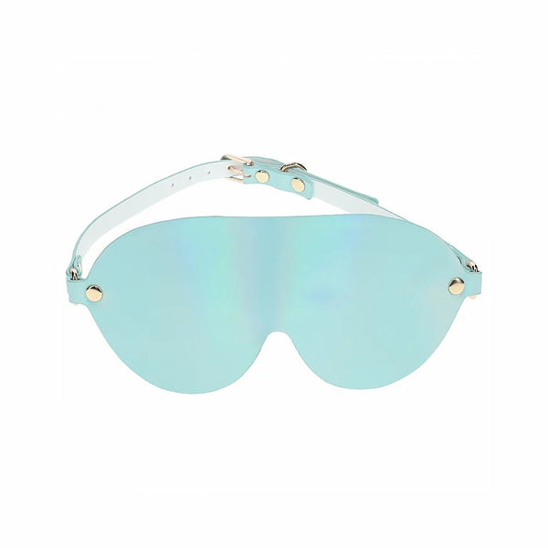 Ouch! International Paris Collection Blindfold Blue - TruLuv Novelties