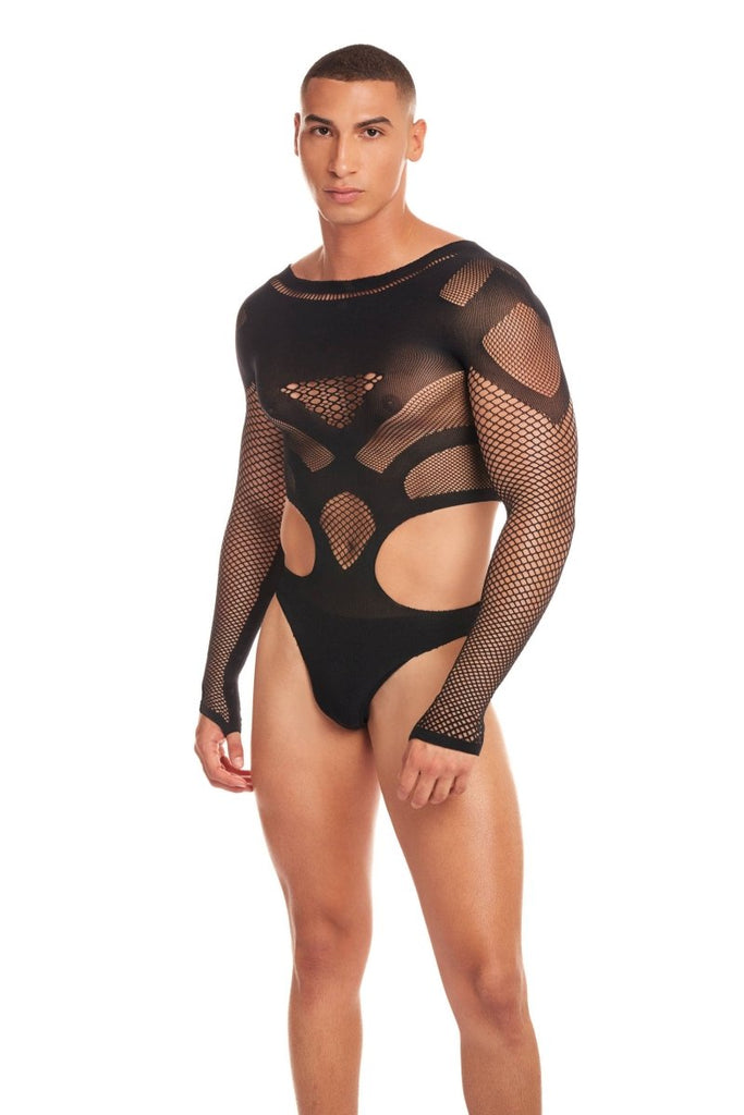 Out of Orbit Bodysuit - Large/xl - Black - TruLuv Novelties