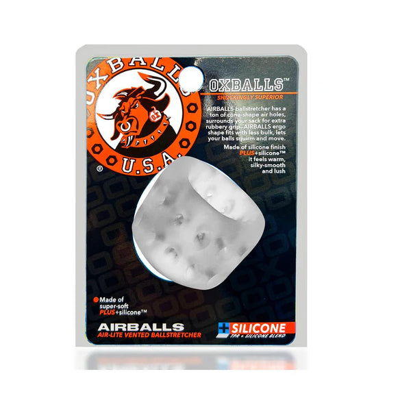 OxBalls Airballs Air - Lite Ballstretcher Clear Ice - TruLuv Novelties