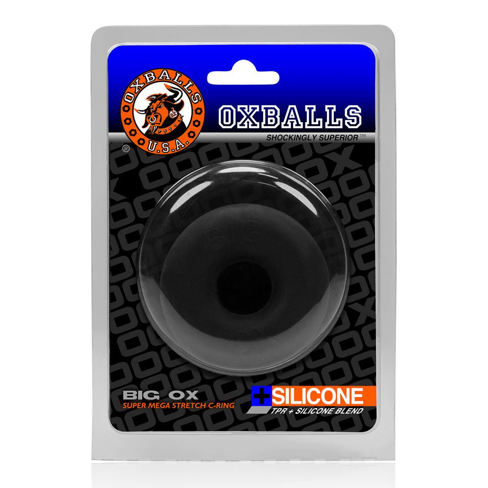 Oxballs Big Ox Cockring - Black - TruLuv Novelties