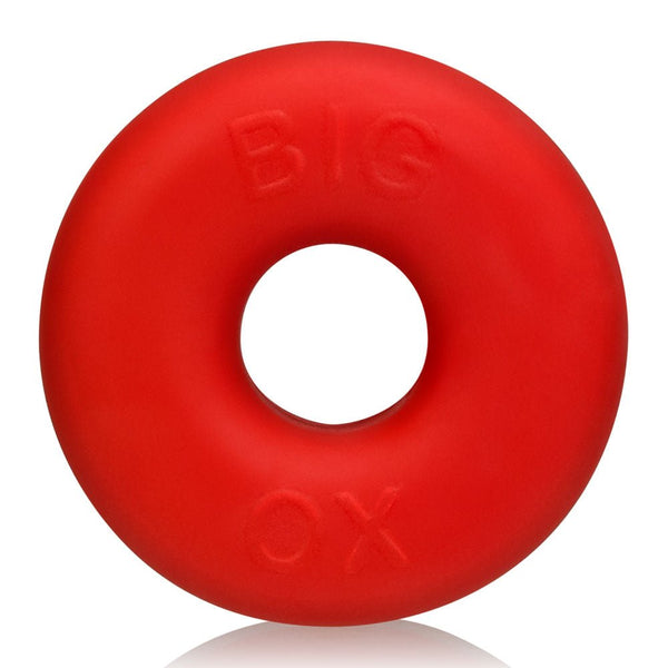Oxballs Big Ox Cockring - Red - TruLuv Novelties