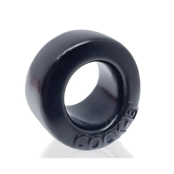 Oxballs Cock - B Bulge Cockring Silicone Black - TruLuv Novelties