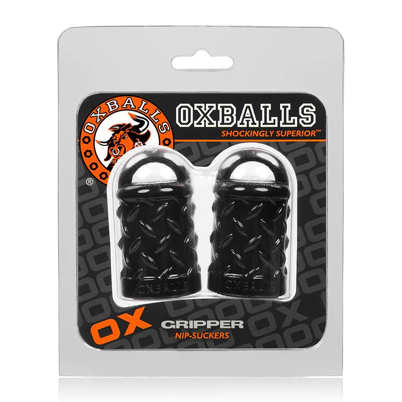 OxBalls Gripper, Nipple Puller, Black - TruLuv Novelties