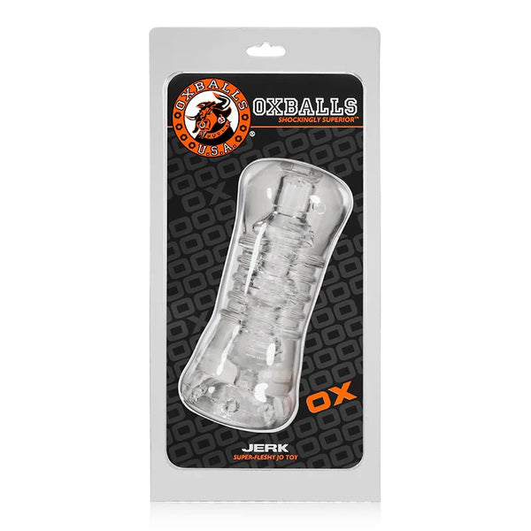 OxBalls Jerk, Masturbator, Clear - TruLuv Novelties