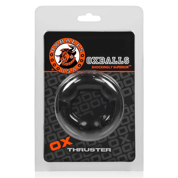 OxBalls Thruster Cockring, Black - TruLuv Novelties