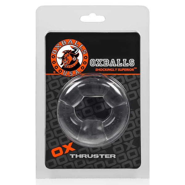 OxBalls Thruster Cockring, Clear - TruLuv Novelties