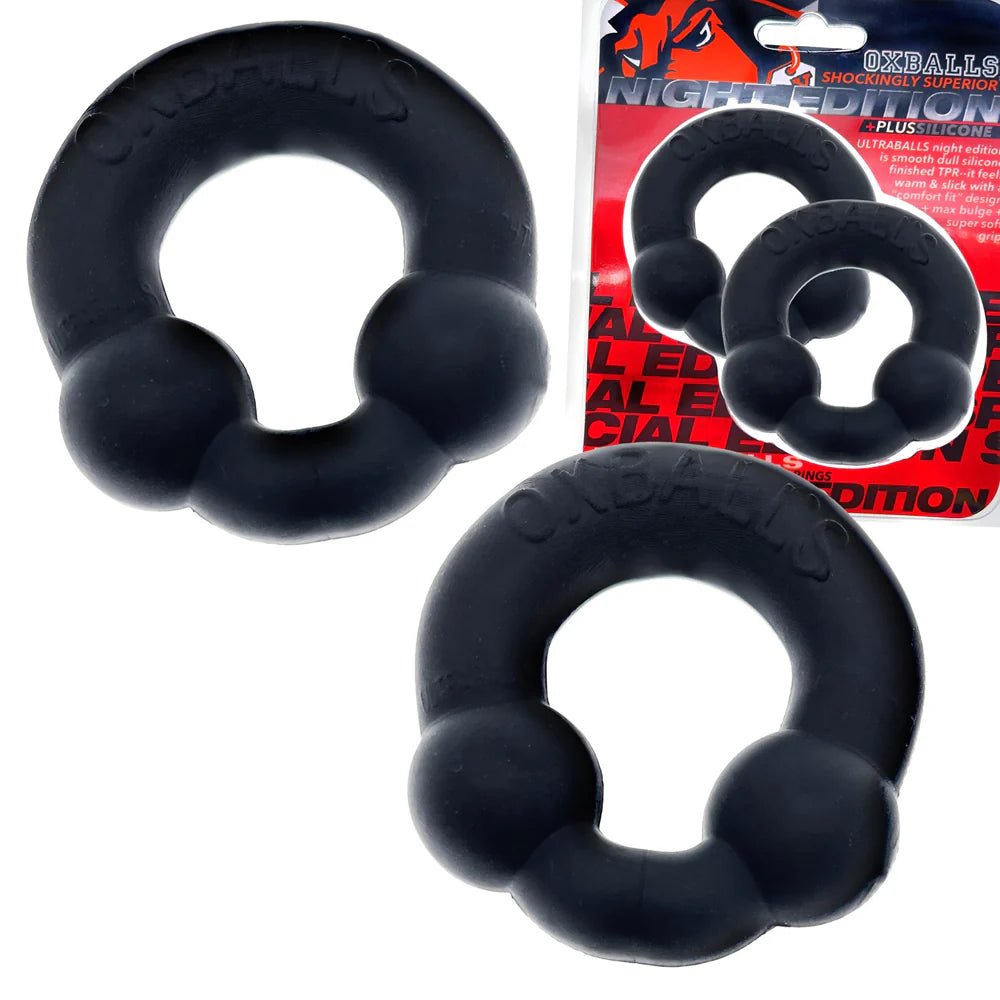 OxBalls Ultraballs 2 - Pack Cockring Plus+Silicone Special Edition Night - TruLuv Novelties