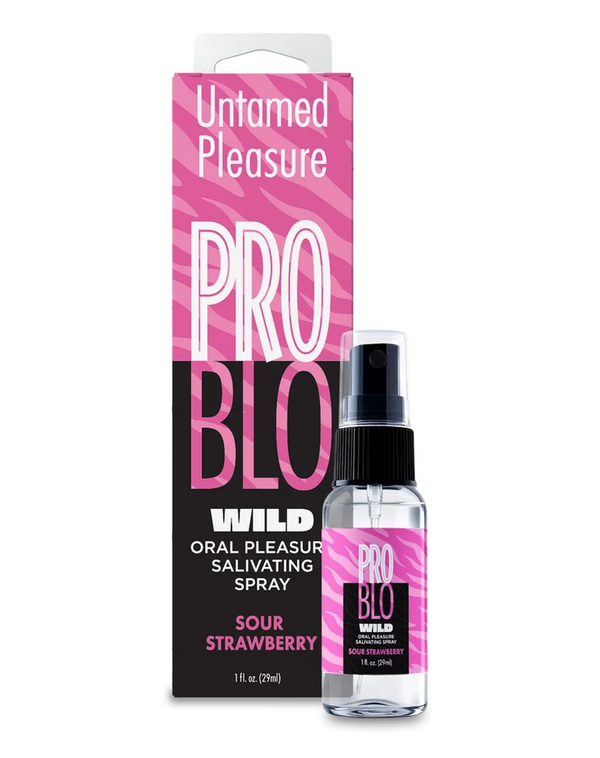Problo Wild, Mouthwatering Salivating Spray, Sour Strawberry 1oz