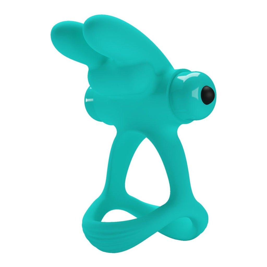 Passionate Dante Penis Ring - Turquoise - TruLuv Novelties