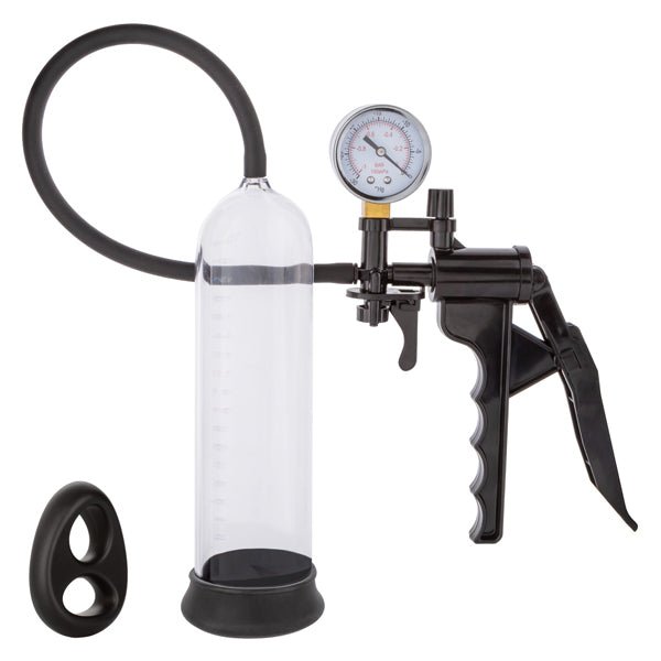 Peak Magnified Gauged Pump System - Black - TruLuv Novelties