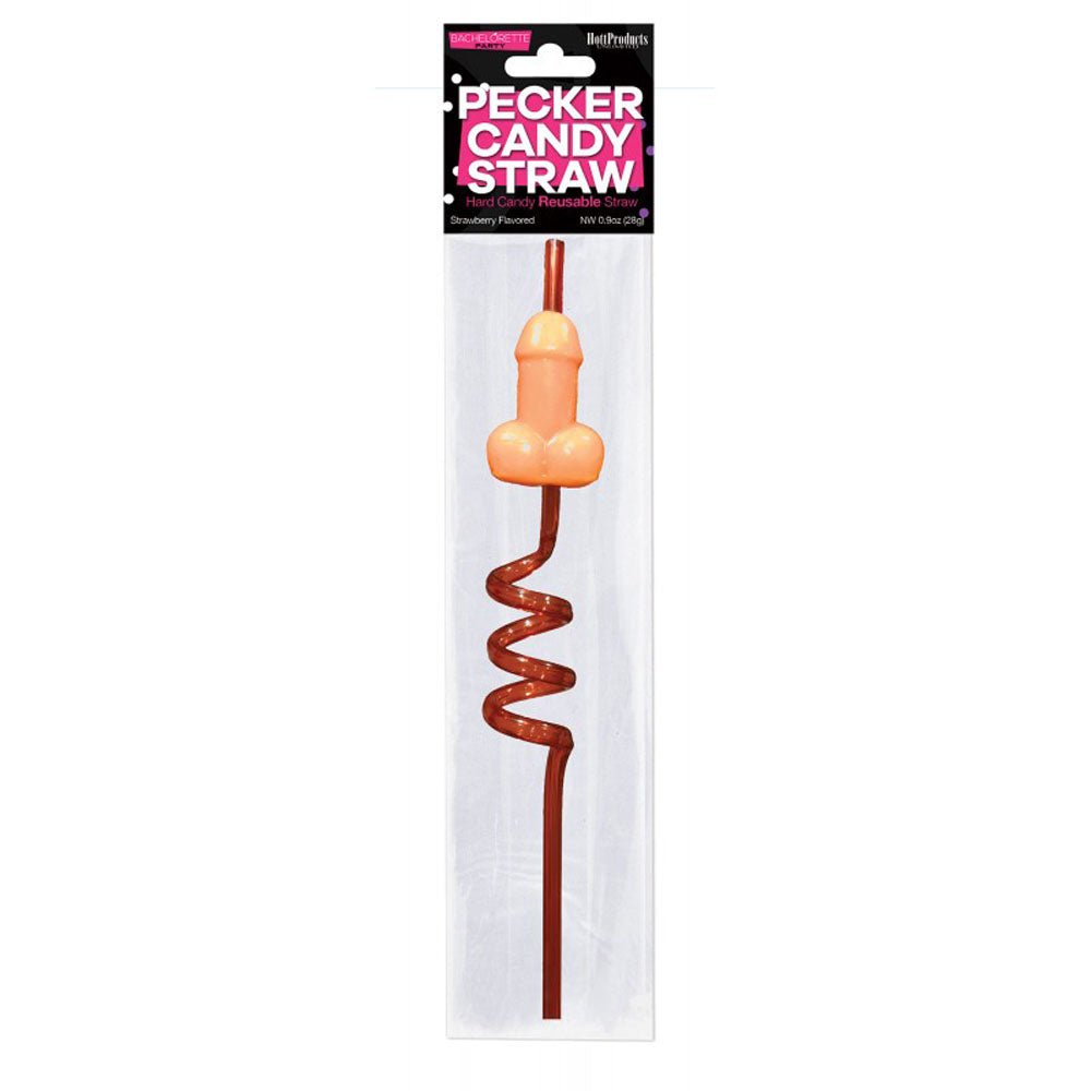Pecker Straw Hard Sucker Resusable Straw - TruLuv Novelties