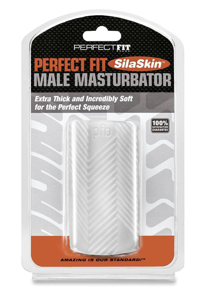 Perfect Fit Male Masturbator - Clear - TruLuv Novelties