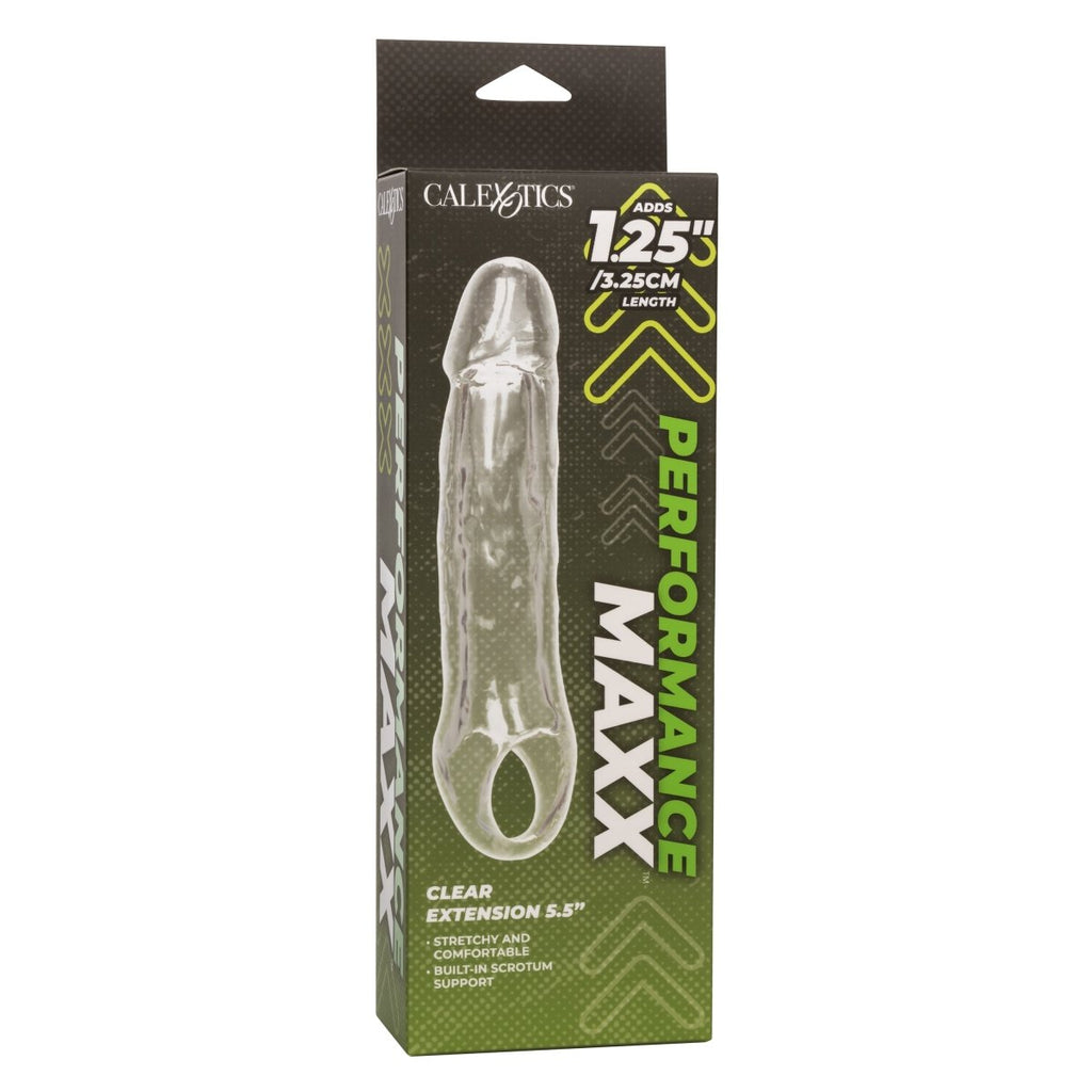 Performance Maxx Clear Extension - 5.5 Inch - Clear - TruLuv Novelties