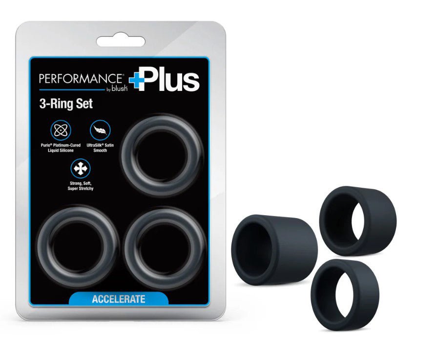 Performance Plus Accelerate - Black - TruLuv Novelties