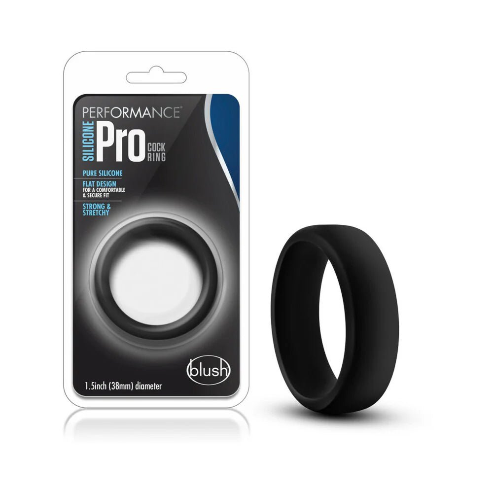 Performance Silicone Go Pro Cock Ring Black - TruLuv Novelties
