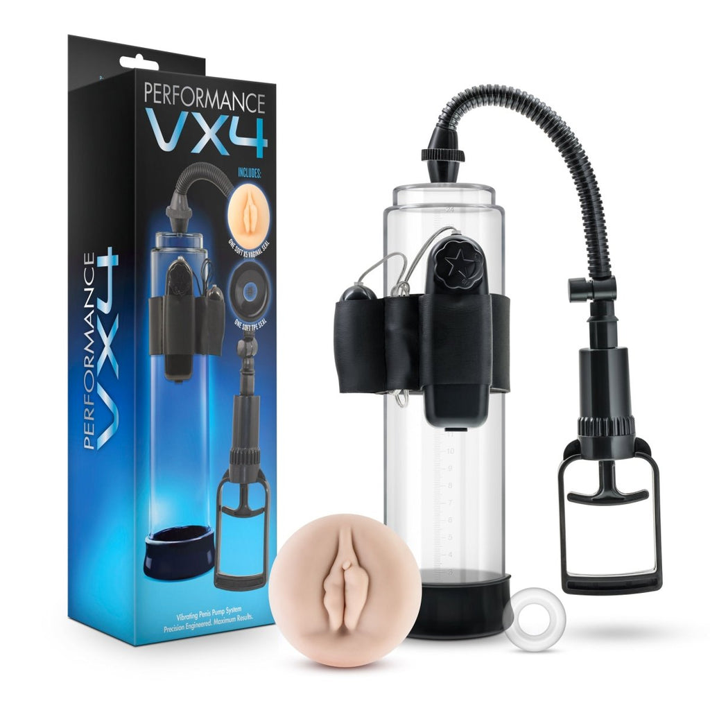 Performance Vx 4 - Male Enhancement Pump System - Clear - TruLuv Novelties