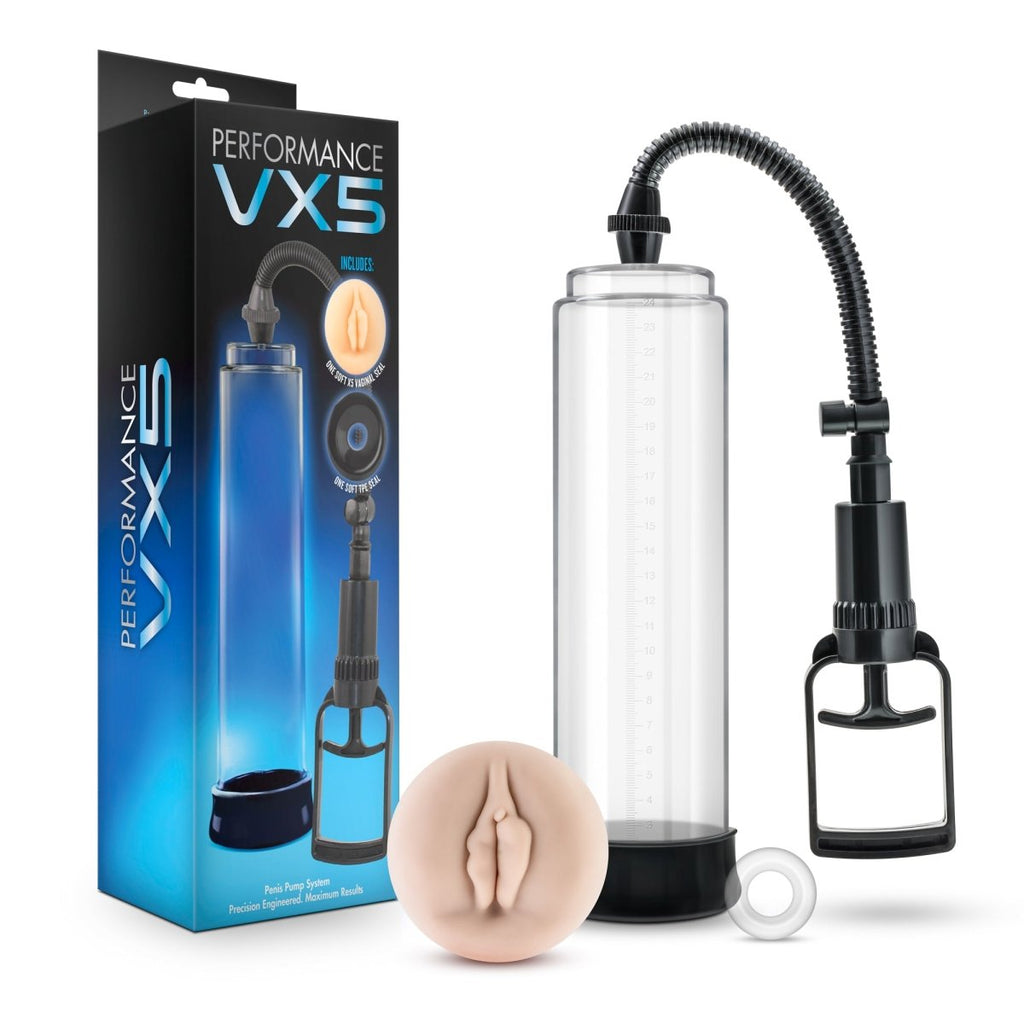 Performance - Vx5 Male Enhancement Pump System - Clear - TruLuv Novelties