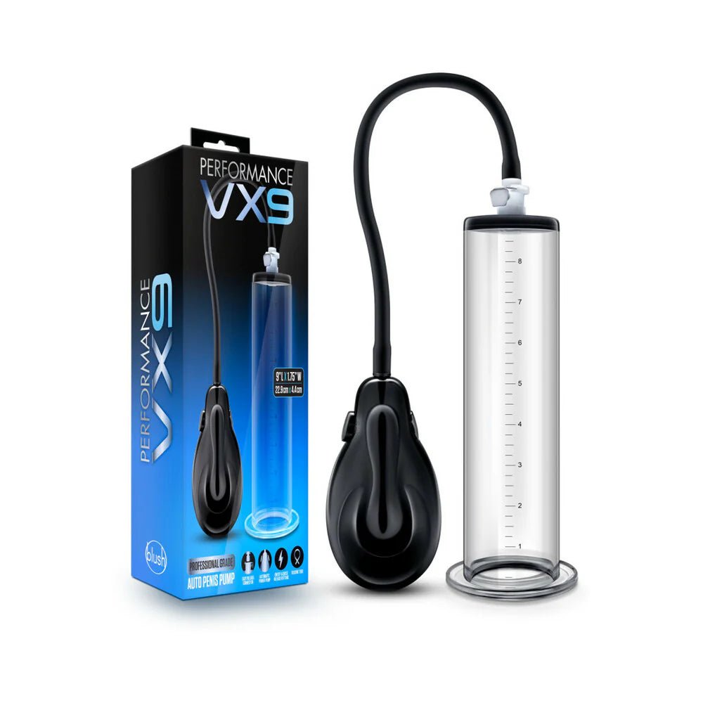 Performance VX9 Auto Penis Pump Clear - TruLuv Novelties