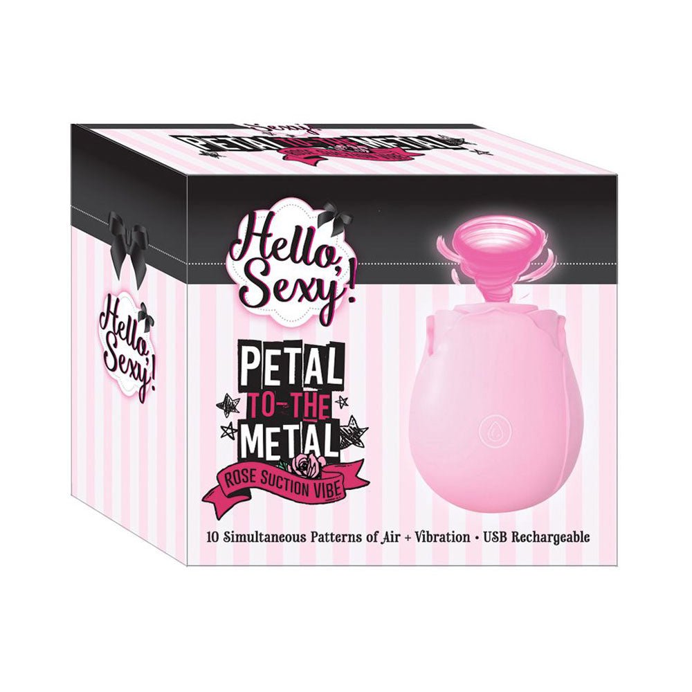 Petal to-the Metal Rose Suction Vibe - TruLuv Novelties
