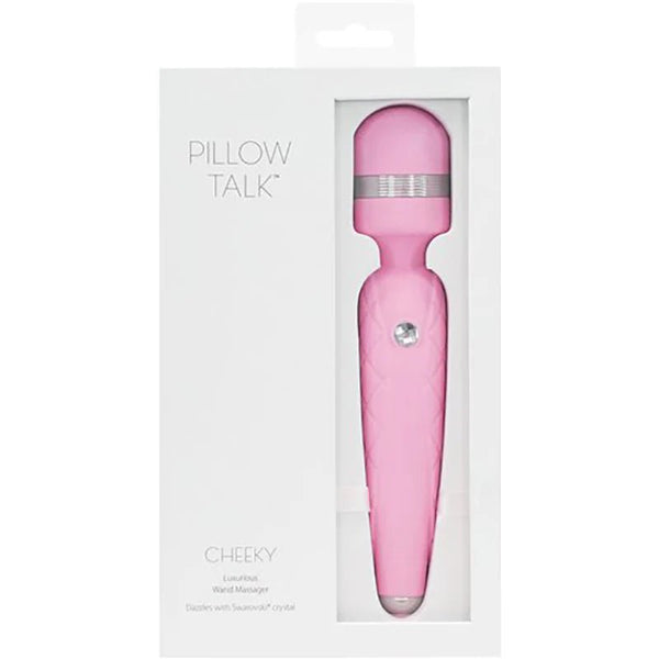 Pillow Talk Cheeky Wand Pink - TruLuv Novelties