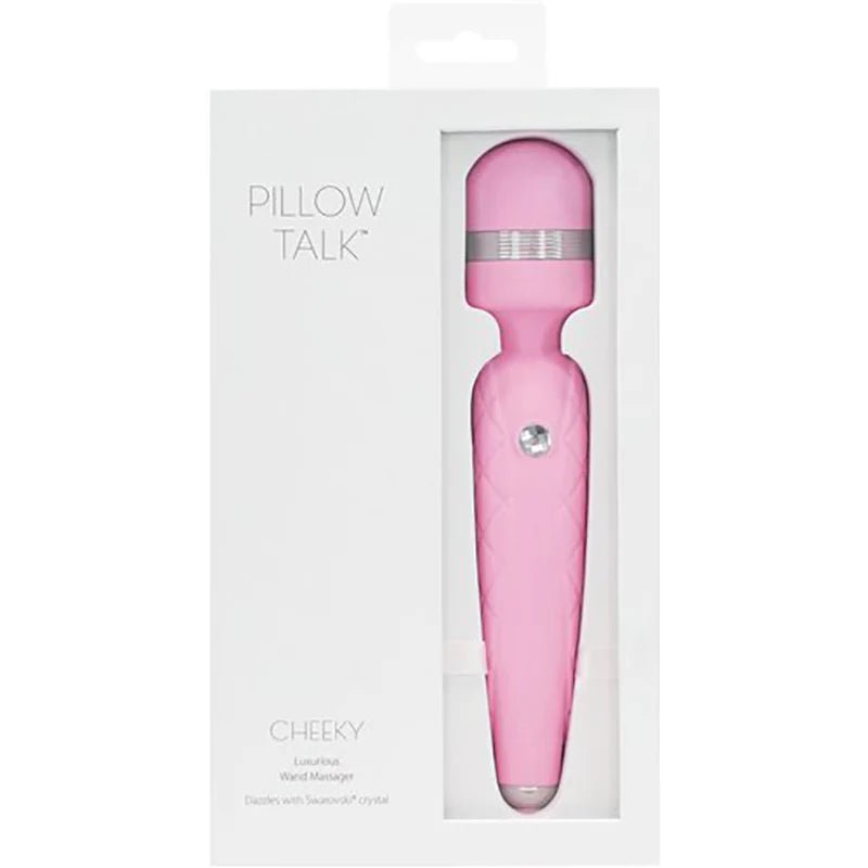 Pillow Talk Cheeky Wand Pink - TruLuv Novelties