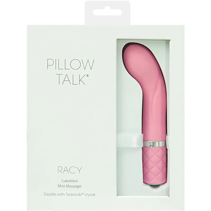 Pillow Talk Racy Mini Massager Pink - TruLuv Novelties