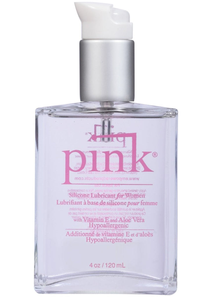 Pink 4oz. Glass Bottle - TruLuv Novelties