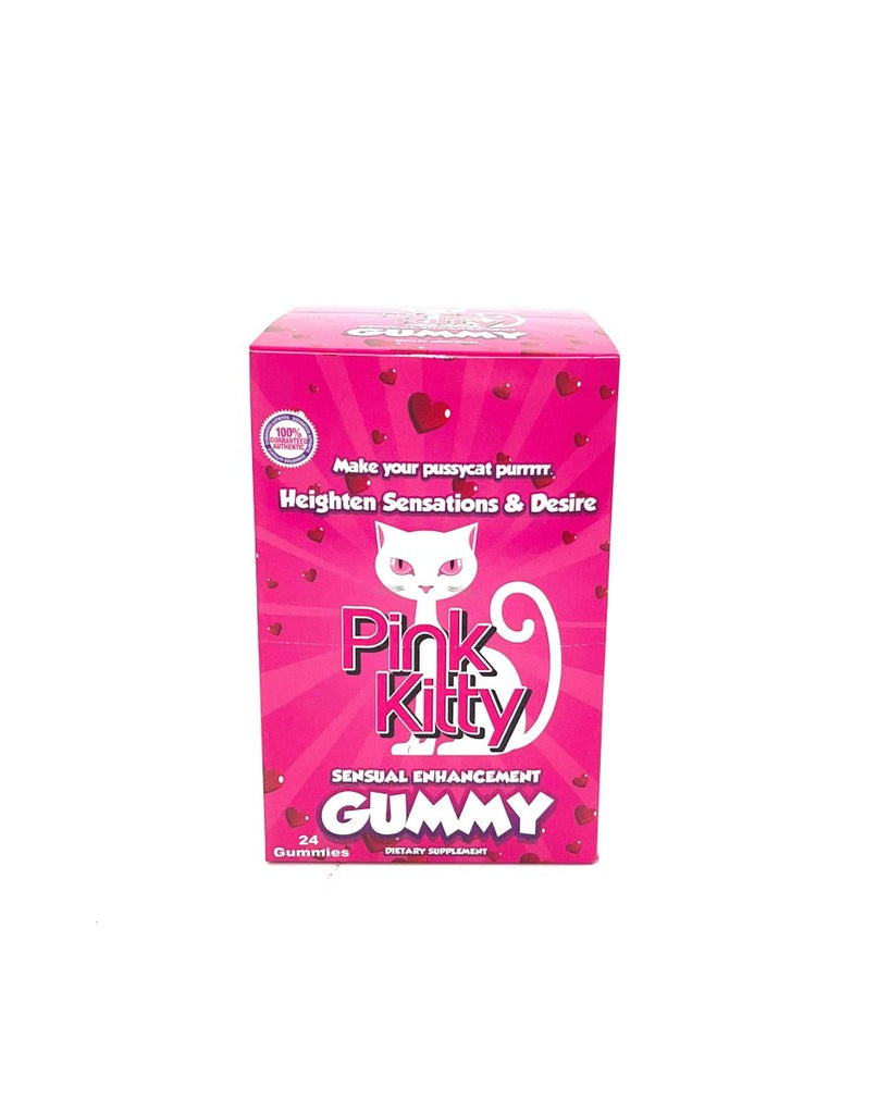Pink Kitty Gummy Sensual Enhancement - 24 Ct Display - TruLuv Novelties