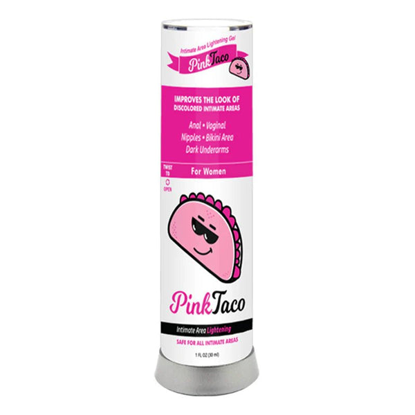 Pink Taco Intimate Area Lightening Gel 1oz bottle - TruLuv Novelties