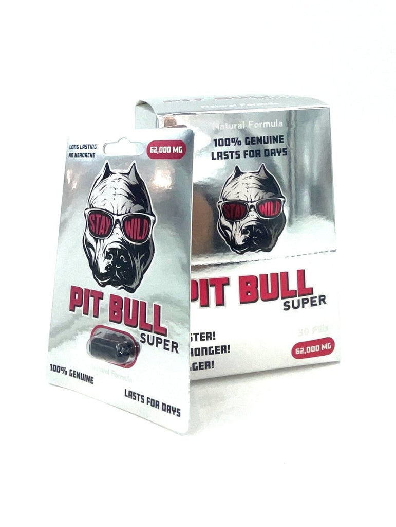 Pit Bull 30 Pill Box Display - TruLuv Novelties