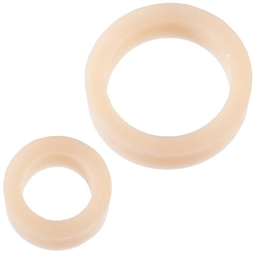 Platinum Premium Silicone - the C-Rings - White - TruLuv Novelties