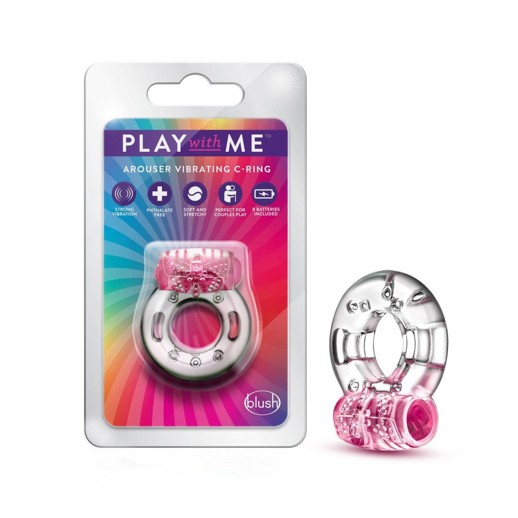 Play With Me - Arouser Vibrating C-Ring - TruLuv Novelties