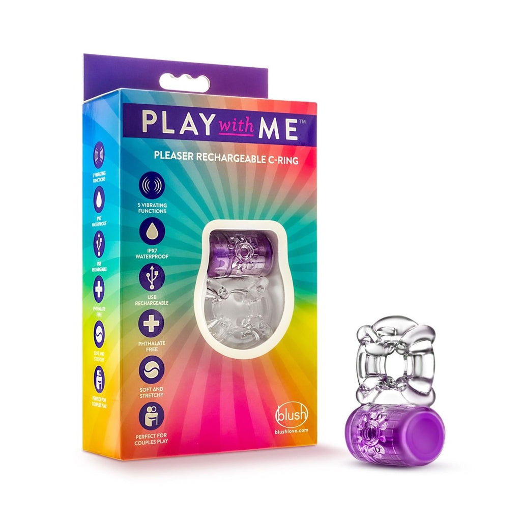 Play With Me - Pleaser Rechargeable C-Ring - TruLuv Novelties