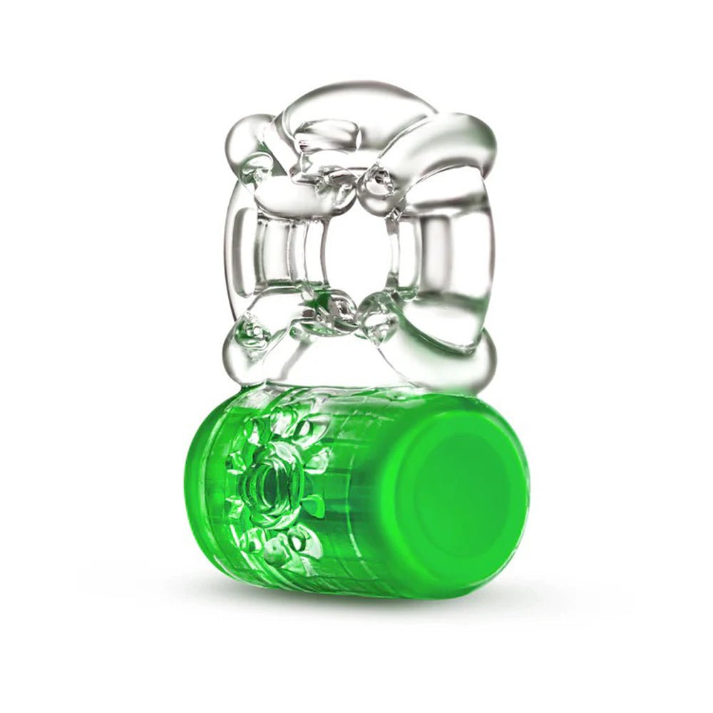 Play With Me Pleaser Rechargeable C - Ring Neon - Green - TruLuv Novelties