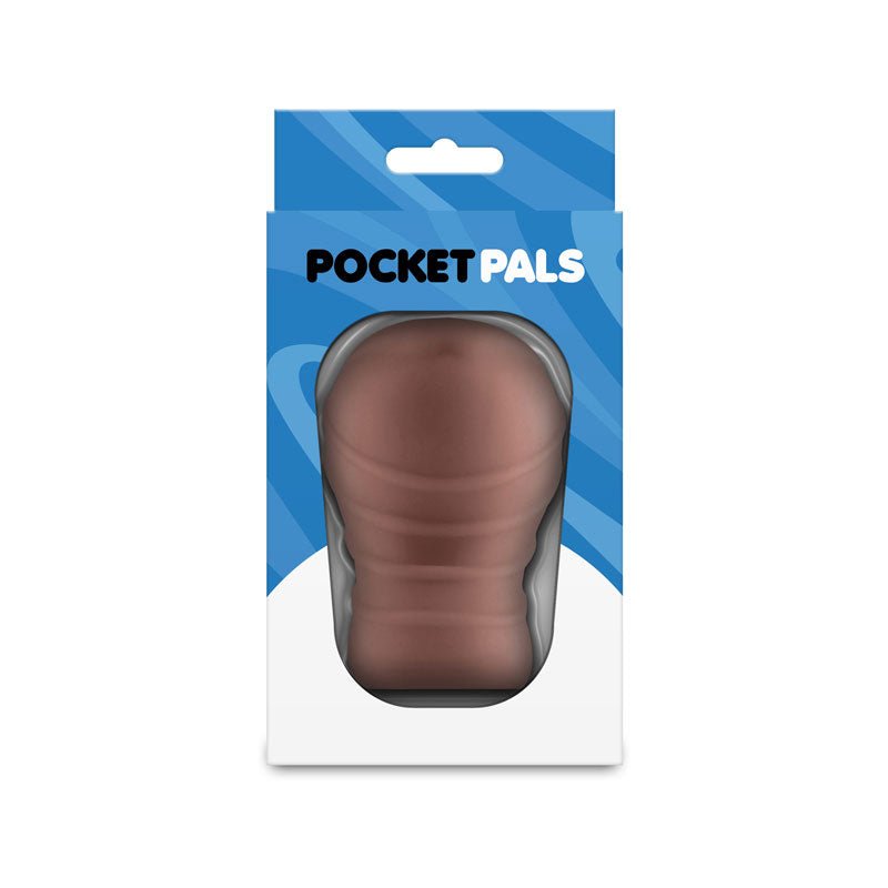 Pocket Pals - Mouth Stroker - Brown - TruLuv Novelties