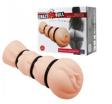 Pocket Pussy 3d Vagina - White - TruLuv Novelties