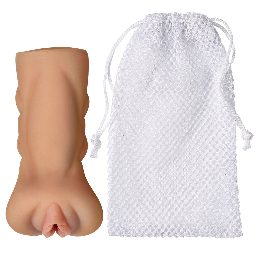 Pocket Pussy Stroker - Tan - TruLuv Novelties