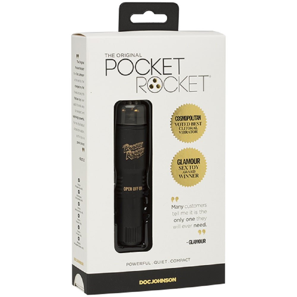 Pocket Rocket - Limited Edition Black - TruLuv Novelties