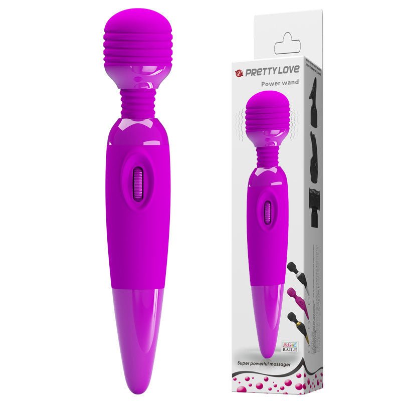 Power Wand Massager - Purple - TruLuv Novelties
