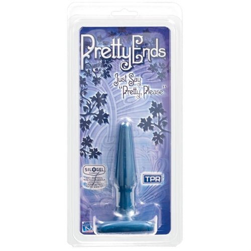 Pretty Ends Iridescent Butt Plugs - Small - Midnight Blue - TruLuv Novelties