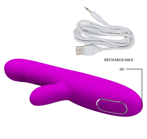 Pretty Love Angelique Come Hither - Fuchsia - TruLuv Novelties