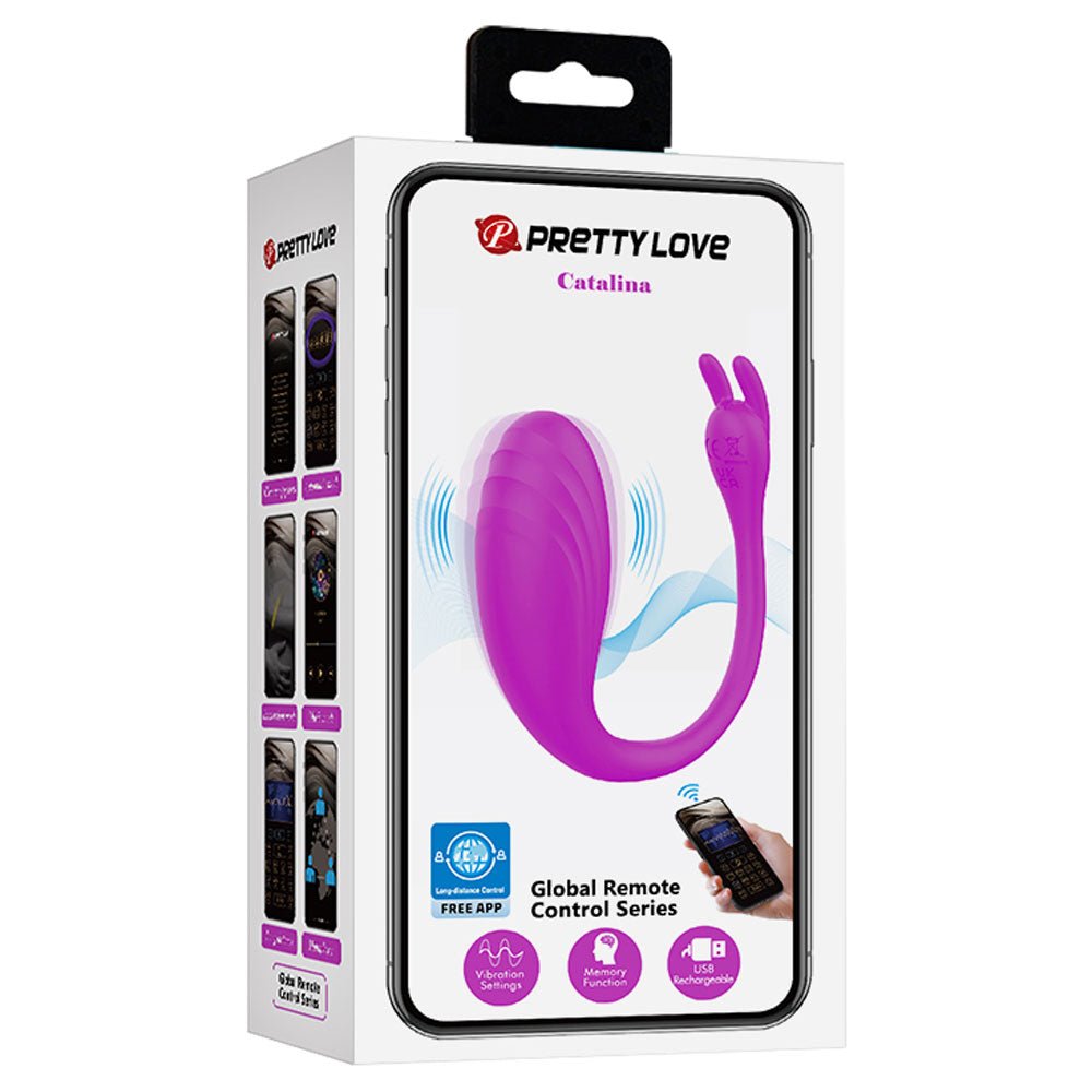 Pretty Love Catalina Global Remote Series - Purple - TruLuv Novelties