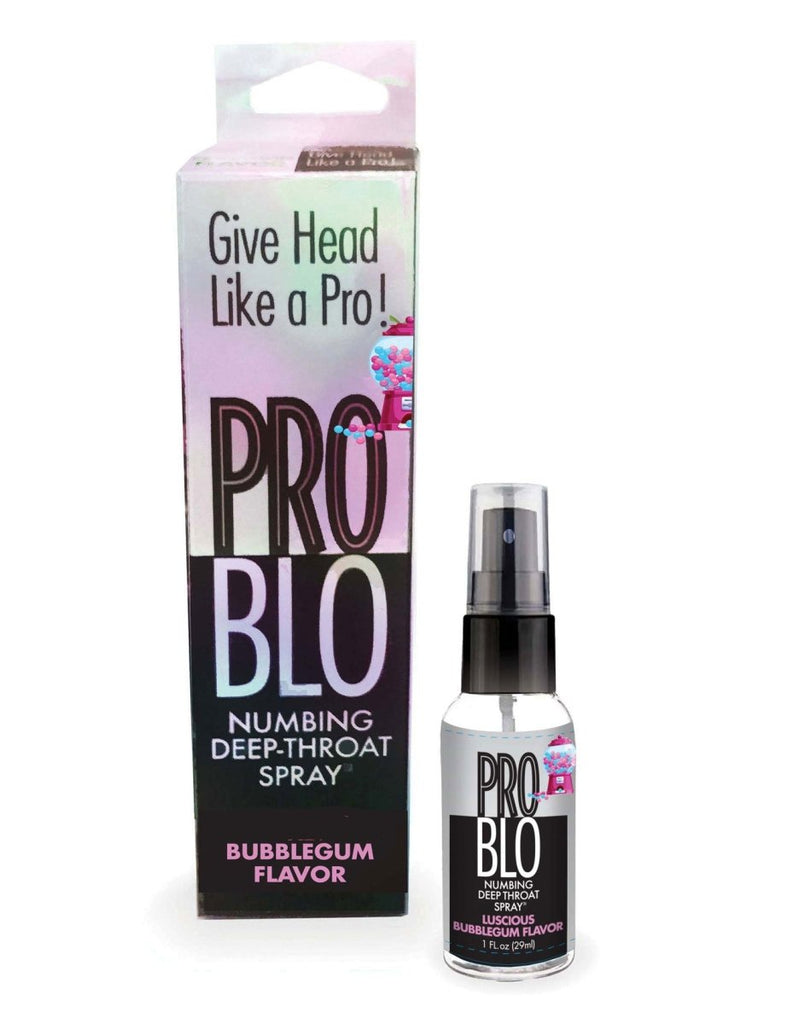 Pro Blo Throat Numbing Spray 1oz - Bubblegum - TruLuv Novelties